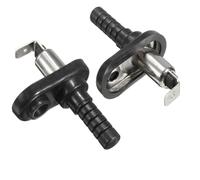 Interruttore finestra 2pcs universale regolabile motore crogiolo di camion 'automobile Luce Hood Allarme porta PULSANTE COFANO Pin plastica e metallo ricambi auto(2 pcs)