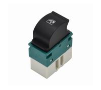 Interruttore finestra auto singolo Per Fiat Idea Doblo 2001-2015 Sostituzione Interruttore Singolo Alzacristallo Elettrico(Base With White)