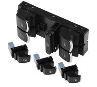 interruttore finestra Compatibile Con Per Tiguan 2008 2009 2010 2011 2012 Portiera Conducente Interruttore Alzacristalli Elettrico Principale OEM: 5ND959857(Switch And Buttons)