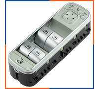 NTY Interruttore alzacristalli EWS-ME-070 anteriore Sx compatibile con Mercedes-Benz GLE GLS