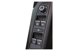 Interruttore Finestra Per VW Per Golf 5 6 Per GTI MK5 MK6 Per Jetta Per Tiguan Per Passat B6 CC 5ND959857 Pulsante Controllo interruttore Principale alzacristallo Elettrico Pulsante Alzavetro(Chrome)