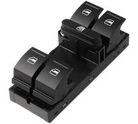 Interruttore Finestrino Compatibile Con Per JETTA Per MK5 Per MK6 2006-2015 Per PASSAT B6 3C Interruttore Alzacristalli Elettrico Per Auto Pulsante Controllo Alzacristalli Elettrici 1K4959857B