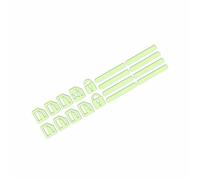 Interruttore Finestrino Dell'auto Funzione Interna Automatica Pulsante Interruttore A Chiave Adesivo Universale Che Si Illumina Al Buio Impermeabile Adesivi Pannello Comandi(Green)