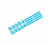Interruttore Finestrino Dell'auto Funzione Interna Automatica Pulsante Interruttore A Chiave Adesivo Universale Che Si Illumina Al Buio Impermeabile Adesivi Pannello Comandi(Blue)