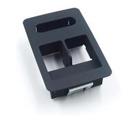 Interruttore Finestrino Interruttore Controllo Alzacristalli Elettrico Pannello Pulsanti Console Per VW Per Polo Per Lupo 1998-2005 6X0 959 855B(Nero)