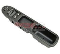 Interruttore Finestrino Originale METZGER 0916410 Per Peugeot
