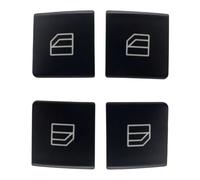 Interruttore Finestrino Per Benz Per C W204 Per C180 Per C200 Per C220 Per C230 Per GLK X204 Per GLK200 4 Pz/set Tasto Finestra Tappo Di Copertura Interruttore Alzacristalli