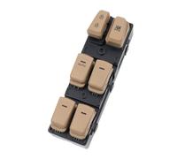 Interruttore Finestrino Per Hyundai Per Sonata 2011-2014 Interruttore Controllo Principale Alzacristalli Elettrici Pulsante 93570-3S000 93570-3S000RY Pulsantiera Alzavetro(Beige 1)