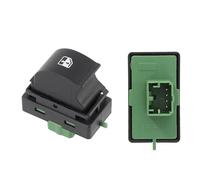 Interruttore Finestrino Per Peugeot Per Boxer 2006-2010 Per Bipper 2008 2012 735532906 735421717 Interruttore Alzacristallo Elettrico In Vetro 6554.XV Pulsantiera Alzavetro(735532906 Green Base)