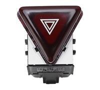 Interruttore flash di avvertimento, pulsante interruttore flash di emergenza rosso scuro 1K0953509A Sostituzione accessori interni auto per RABBIT MK5