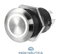 Interruttore FLAT inox ON-OFF 12V bianco - BARCA GOMMONE NAUTICA