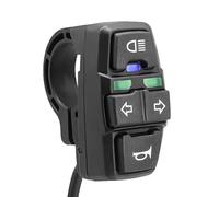 Interruttore for faro e indicatori di direzione for bici elettrica e scooter, interruttore di controllo ON/OFF 36V/48V impermeabile