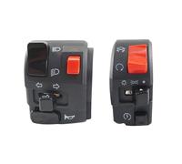 Interruttore for motocicletta Gruppo maniglia luce variabile Clacson sterzo Controllo manubrio motocicletta Doppio flash Accessori retrofit