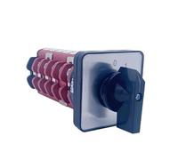 Interruttore for saldatrice elettrica Multi-step 0-3 Posizione 6 Poli 40A AC380V Selettore di trasferimento manuale Interruttore rotativo