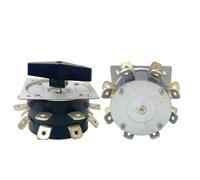 Interruttore for saldatrice elettrica, selettore a camma for saldatrice, 63 A, 2 poli, rotante, 8 posizioni, KDH-63/2-8, trasformazione rotante, 1 pezzo