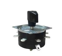 Interruttore for saldatrice KDH-25/1 * 8 Contattore 8 posizioni 1 polo 9 pin 25A Selettore rotante for saldatrice Perno in ottone placcato argento 1 pz
