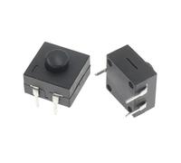 Interruttore for torcia LED verticale a doppia da 10 pezzi, 3 pin, ON-ON-OFF, 12 * 12, 213BS