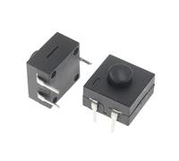 Interruttore for torcia LED verticale a doppia da 10 pezzi, 3 pin, ON-ON-OFF, 12 * 12, 213BS