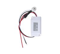 Interruttore fotoelettrico antipioggia 25A 100W Fotosensore di controllo della luce ritardata per lampade IP44 DC12V 24V AC220V Interruttore fotosensore di controllo della luce per esterni (24V)