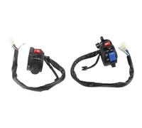 Interruttore Frecce Moto 1 Paio Accessori Universali per Interruttori Controllo Avvio Indicatori Direzione per Clacson da Manubrio per Moto 7/8 Pollici