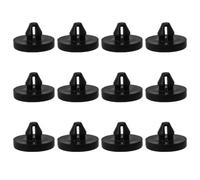 Interruttore Freno, Fermo, Cuscinetto per Pedale Freno, tampone Stop, Interruttore Luce Freno, limitatore Frizione in Gomma 90541-06036, 12 Pezzi, Bianco