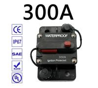 Interruttore Fusibile Audio Porta 30-300Amp Manuale 12-48V Dc Per Auto Barca