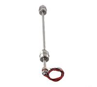 Interruttore galleggiante a doppia sfera in acciaio inox, sensore di livello liquido per serbatoio, piscina e acquario, controllo del livello dell'acqua con materiale SUS304 e cavo da 40 cm (300 mm)
