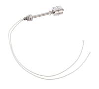 Interruttore Galleggiante in Acciaio Inossidabile per Livello Liquido | Sonda Verticale da 100mm, Controllo e Allarme del Livello, Finitura Argento per Serbatoi
