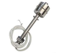 Interruttore galleggiante in acciaio inox per controllo del livello dell'acqua, regolatore di livello dell'acqua galleggiante per uso in elettronica e gestione dei fluidi (100 mm)