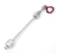 Interruttore galleggiante Sensore di livello a doppia sfera acciaio inossidabile Interruttore sensore di controllo del livello dell'acqua per il controllo del livello del liquido del serbatoio(250mm)