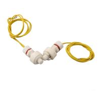 Interruttore galleggiante verticale per mini sensore di livello dell'acqua, modello ZP2508, corpo in PP 36 mm x 19 mm, cavo da 36 cm, 100 V DC / 0,5 A, per acquari,