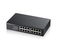 Interruttore Gigabit - Zyxel - GS1100-16 - 16 porte - Risparmio energetico - Silenzioso