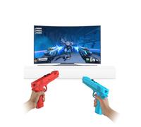 Interruttore Giochi Gun Grip per Interruttore NS/NS OLED Controller di Gioco Impugnatura Senso Joystick Gamepad Pistola Forma Joypad Console di Gioco Accessori