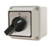 Interruttore girevole universale 4 morsetti a 2 posizioni LW26-20 C02/1 interruttore a camme con scatola impermeabile 220 V, spegnimento corrente, controllo principale carico on/off