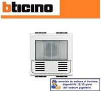 INTERRUTTORE GREEN SWITCH SENSORE BTICINO LIVING LIGHT N4433N BIANCO