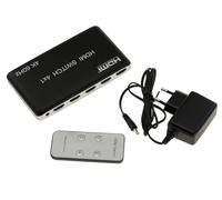 Interruttore HDMI 2.0b 4K 60Hz A 4 Porte IN Entrata A 1 Produzione - Telecomando