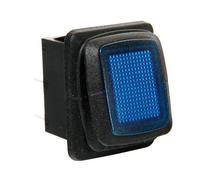 Interruttore impermeabile con led 12/24V blu