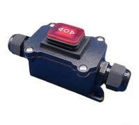 Interruttore impermeabile per barca, resistente, 30 A, 250 V, a 3 posizioni, 6 pin, bilaterale autoresettante, grado di protezione IP67, per uso marino, pesca a traina e retromarcia (D)