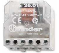 Interruttore impulso Incasso 1 pz Finder 26.01.8.23000 1 NA 230 V/AC 10 A 2500
