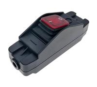 Interruttore in linea Max AC100~250V 16Amp Indicatore LED On/Off IP65 1 pz(Red LED Button)