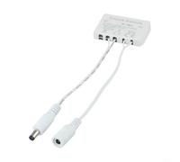 Interruttore intelligente con sensore touch, 12 V, 5 A, 60 W, per luci a LED a specchio con controllo dimmerabile, supporto per bagno e trucco (DC maschio e femmina)