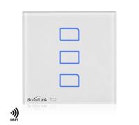 Interruttore Intelligente Dam Electronics 3 Pulsatori WiFi RF 433 MHz Programmazione Remota