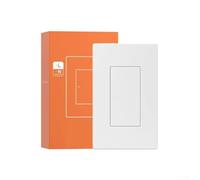 Interruttore intelligente della luce per zigbee interruttore a parete senza filo neutro per Alexa per ewelink Home Automation controllo illuminazione bianco 1 banda (1 gang)