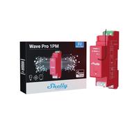 Interruttore intelligente per montaggio su guida DIN Shelly Qubino Wave PRO 1PM