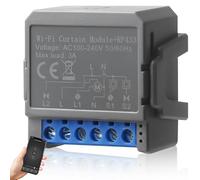 Interruttore intelligente per tapparelle modulo WIFI + RF, modulo di commutazione per tapparelle WiFi con funzione percentuale, modulo relè compatibile per tapparelle motorizzate, persiane e tende da
