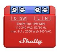 INTERRUTTORE INTELLIGENTE SHELLY 1PM Mini Gen3 - Compatibile con Alexa, Connessione WiFi, Design compatto