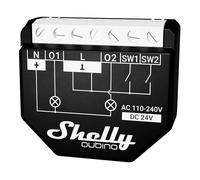 INTERRUTTORE INTELLIGENTE SHELLY SHELLY QUBINO WAVE2PM 2 CANALI Z-WAVE PER LA GESTIONE DEI DISPOSITIVI IN CASA