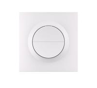 SONOFF Orb-ZBW2L, Zigbee Smart Light Interruttore a 2 vie, WiFi 2,4 GHz, senza conduttore neutro, controllo remoto e vocale, compatibile con Siri, Alexa & Google Assistant, 86 mm x 86 mm, 8 A/pro