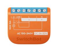 INTERRUTTORE INTELLIGENTE SWITCHBOT Relay Switch 1PM, Wi-Fi, compatibile con Alexa e Google Home, controllo vocale