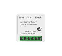 Interruttore Intelligente Tuya WiFi con Controllo Bidirezionale, 16 A, Interruttore, Life, Supporta La Funzione Timer con Controllo Vocale